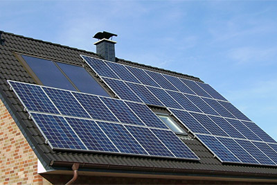 Solar panels in Villamartin