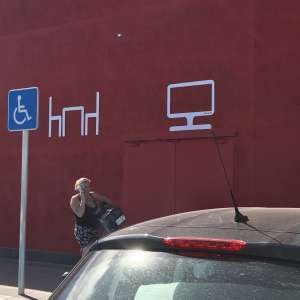 Disabled parking at Conforama or anywhere else